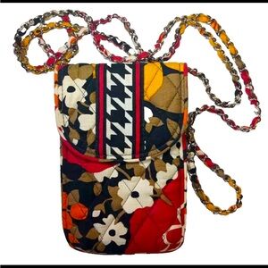 Vera Bradley Bittersweet Cell Phone Crossbody Bag